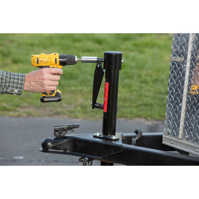 Uriah Products Sidewind A-Frame Turbo Trailer Jack with 2000 Pound Lift Capacity