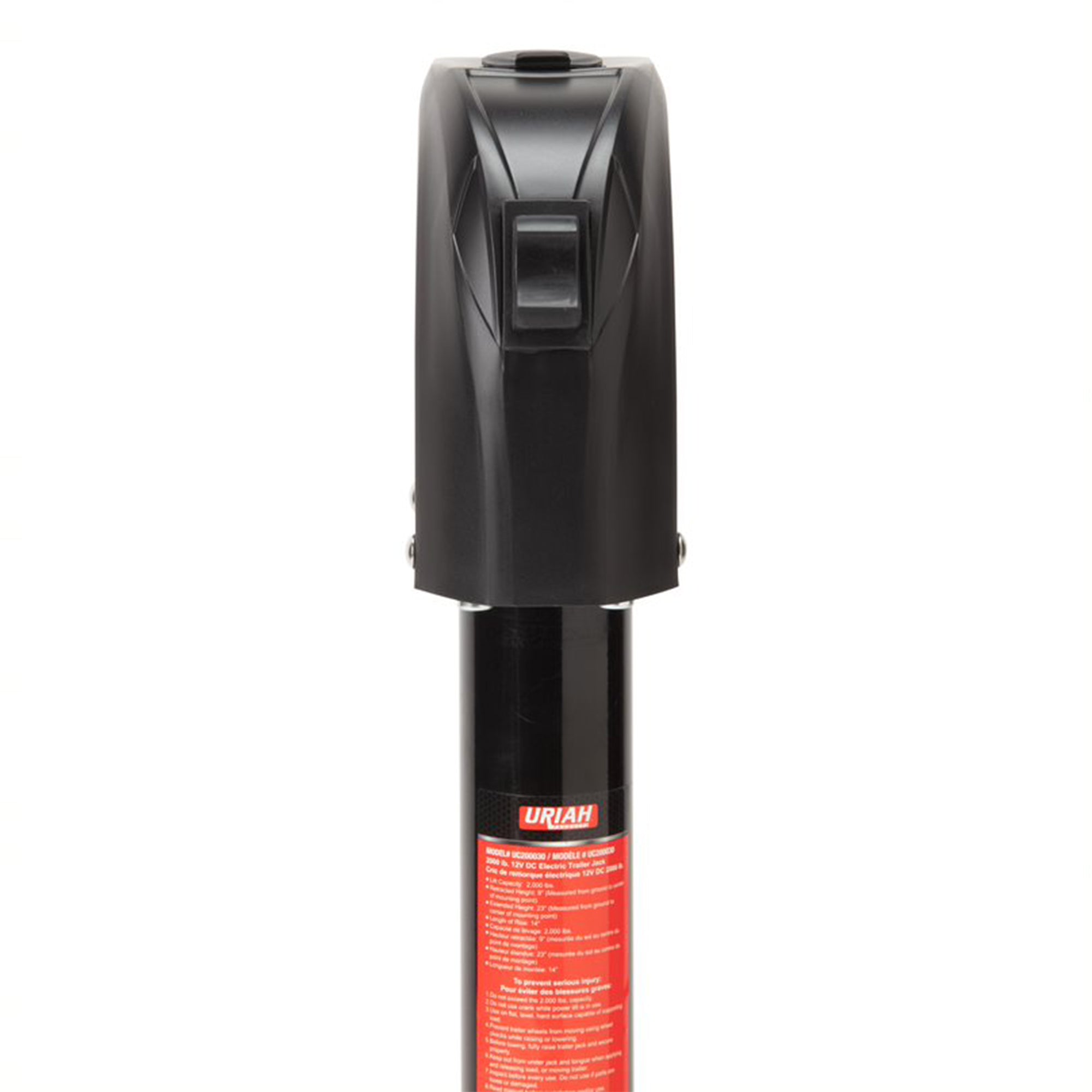 Uriah 12V Electric Trailer Jack w/Hard Wire Connection, 2000lb Capacity (Used) - VMInnovations