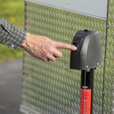 Uriah 12V Electric Trailer Jack w/Hard Wire Connection, 2000lb Capacity (Used) - VMInnovations