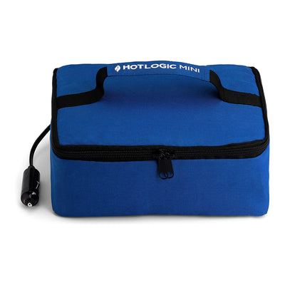 HotLogic Mini Portable Thermal Food Warmer for Home, Office, and Travel, Blue