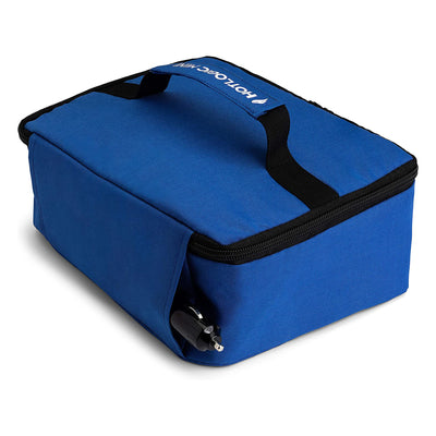 HotLogic Mini Portable Thermal Food Warmer for Home, Office, and Travel, Blue
