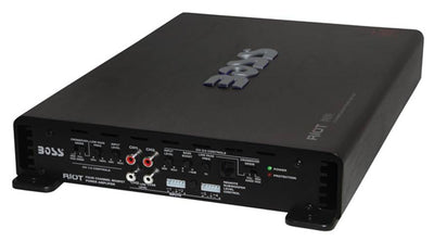 NEW BOSS R4004 1600W 4-Channel RIOT Car Audio Power Amplifier Amp +  Sub Remote