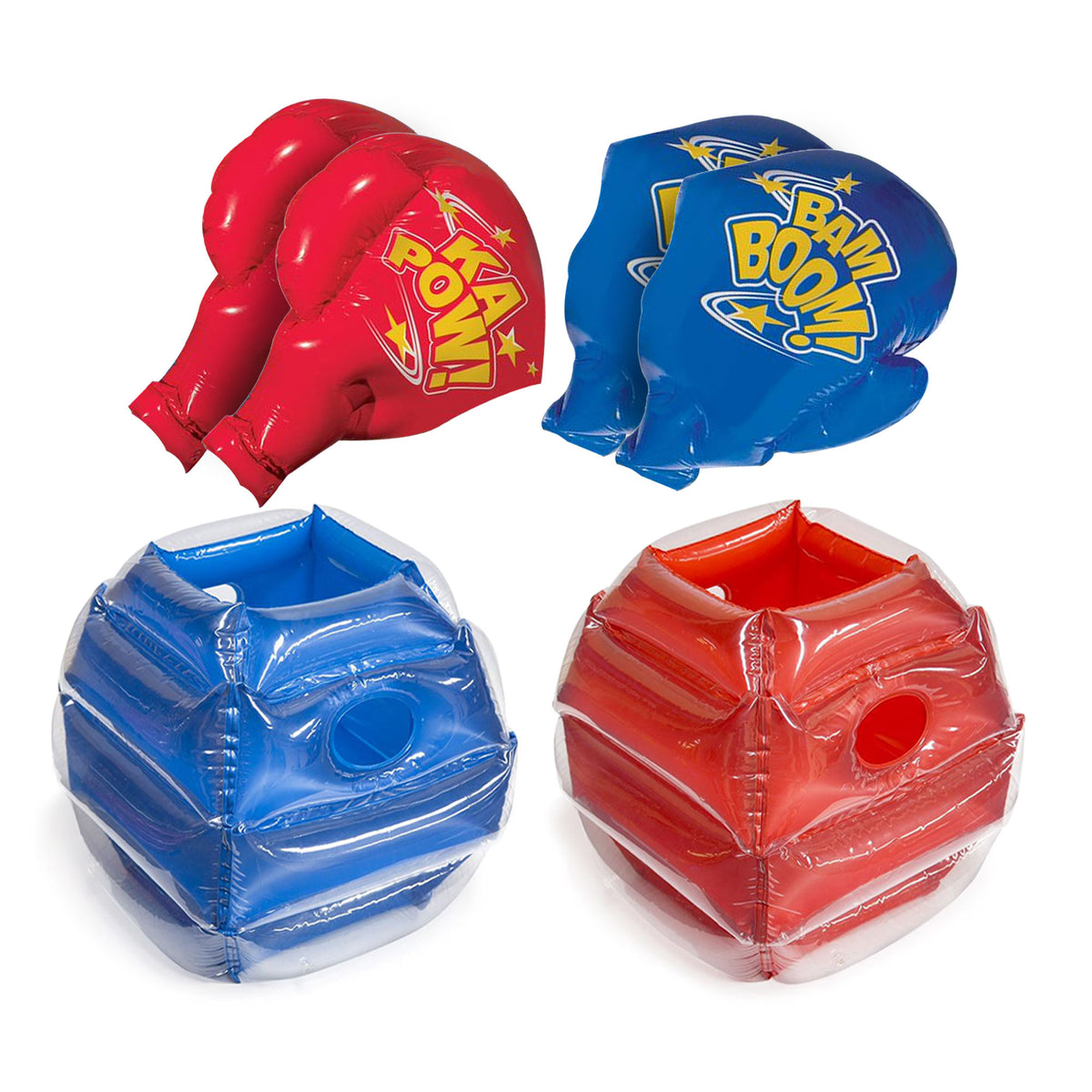 Banzai Cool Canopy Bouncer with Battle Bop Combo Pack and Toss Like a Boss Game