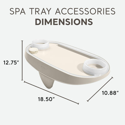 Intex PureSpa Plus Greystone Inflatable Hot Tub, 94x28", w/ Tablet & Phone Tray