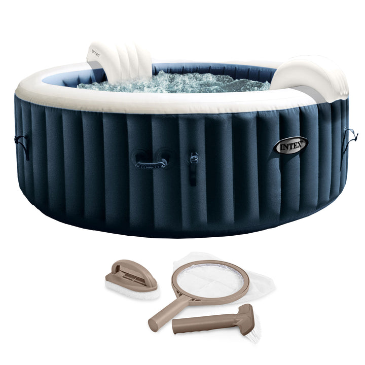 Intex 28429EP PureSpa Plus 77 x 28 Inch Hot Tub with Maintenance Accessory Kit