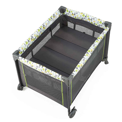 Pamo Babe Bassinet Nursery Center Play Yard Crib with Changing Table, Green - VMInnovations