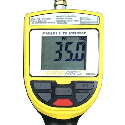 RapidAir K3015 Automatic Shutoff 175 PSI Digital Tire Inflator Gauge (Used) - VMInnovations