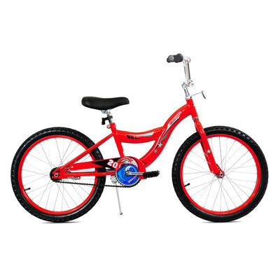 TRACER 20 In Hi-Ten Steel Framed Freestyle BMX Style Bike, Red (For Parts)