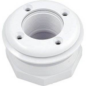 Hayward Swimming Pool Return Complete Vinyl Inlet Outlet Fitting 1.5" (Open Box)