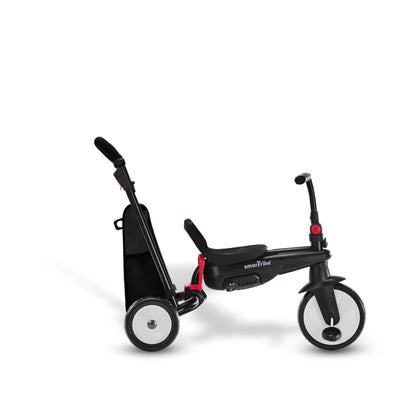 smarTrike 6 in 1 Stroller Tricycle, 1 Handed Steering, Black & White(Used) - VMInnovations