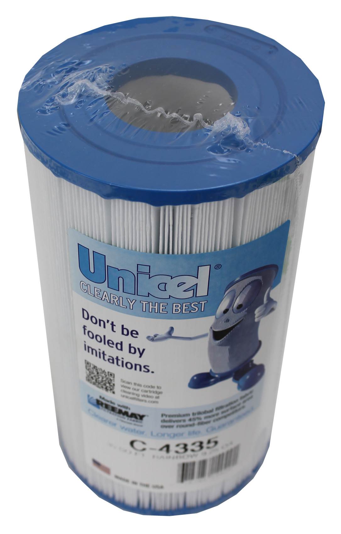 Unicel C-4335 Replacement 35 Sq Ft Pool Hot Tub Spa Filter Cartridge, 219 Pleats - VMInnovations