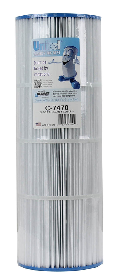 Unicel C-7470 Replacement 80 Sq Ft Swimming Pool Filter Cartridge, 170 Pleats - VMInnovations