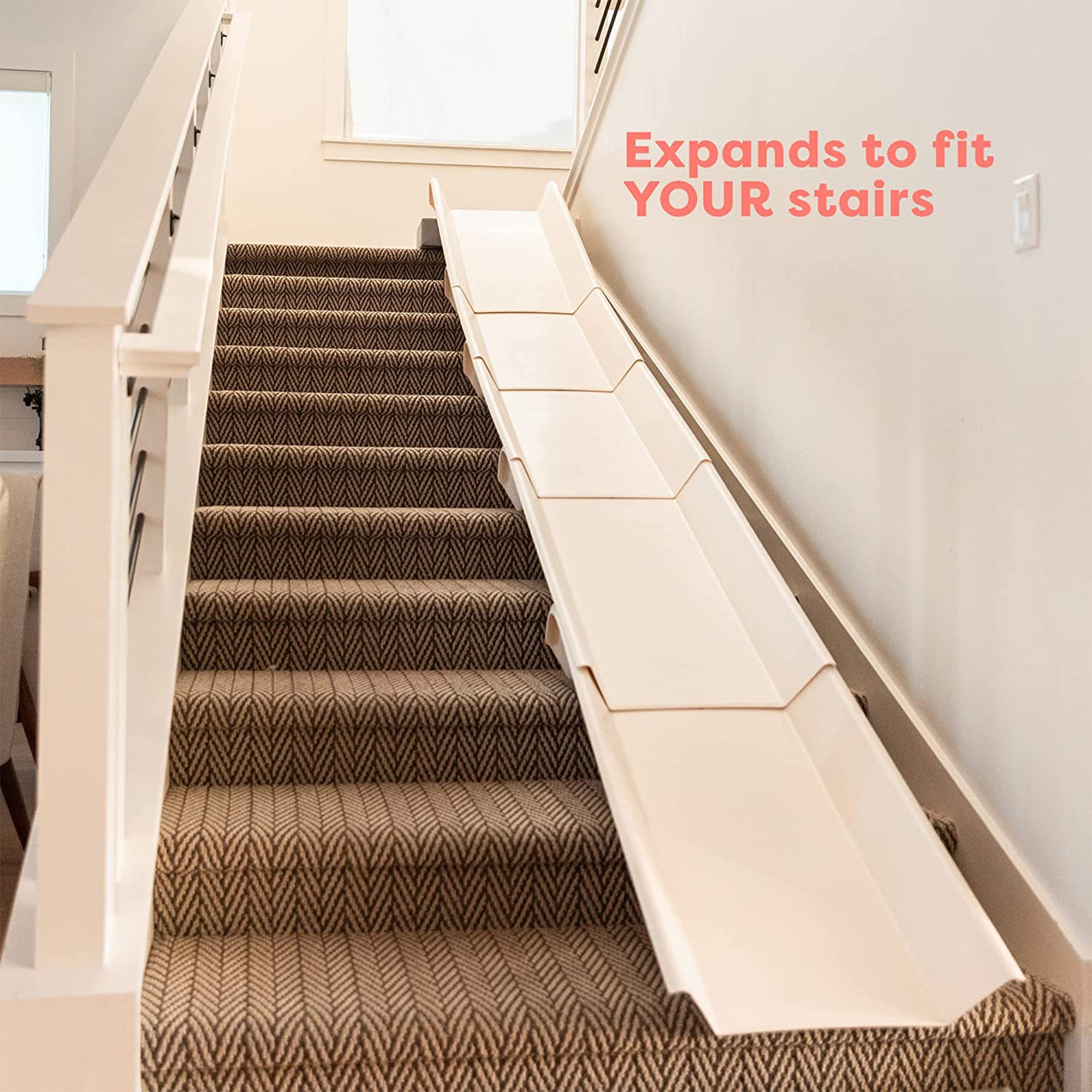 Stairslide Original Stair Mounted Kids Slide 4-Pack for 9 - 12 Stairs (Open Box) - VMInnovations