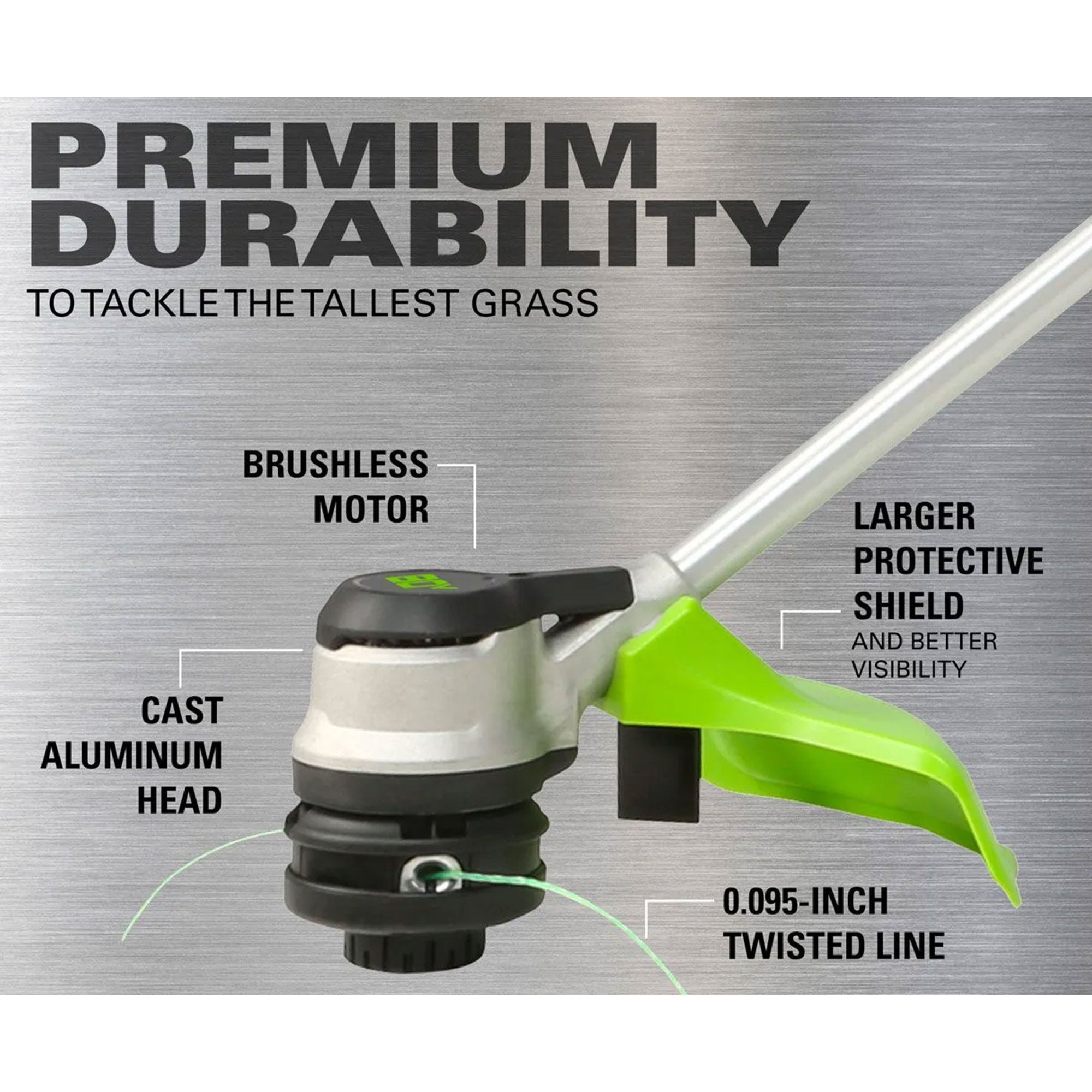 Greenworks Pro 16 Inch Brushless and Cordless String Trimmer Edger (Open Box)