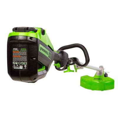 Greenworks 16in Brushless String Trimmer w/ 2.5Ah Battery & Rapid Charger (Used)