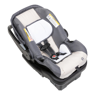 Baby Trend EZ-Lift Plus Lightweight Infant Car Seat, Cozy Cover & Base, Magnolia