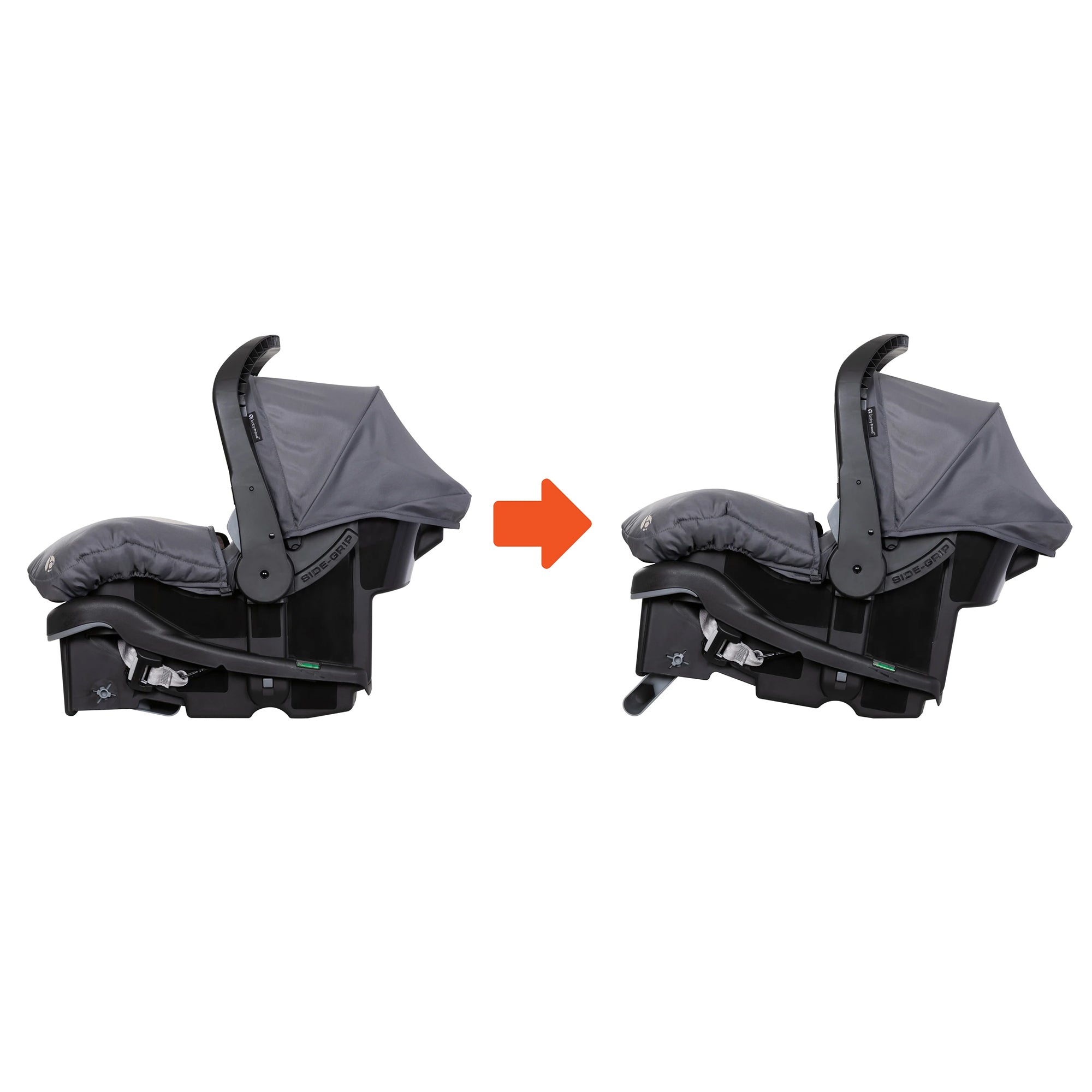Baby Trend EZ-Lift Lightweight Car Seat, Cozy Cover & Base, Magnolia (Open Box) - VMInnovations