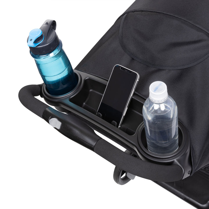 Sit N' Stand Double Stroller 2.0 DLX w/5 Point Safety Harness, Stormy (Open Box)