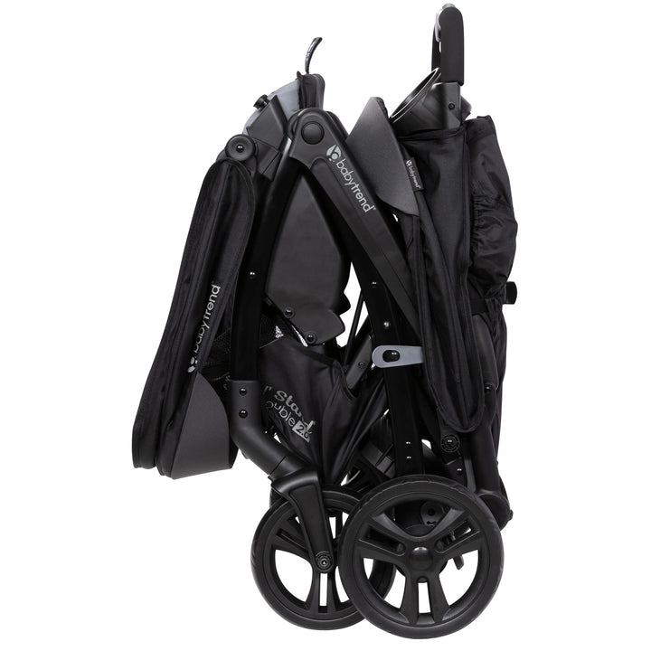 Baby Trend Sit N' Stand Double Stroller 2.0 DLX w/5 Point Safety Harness, Stormy