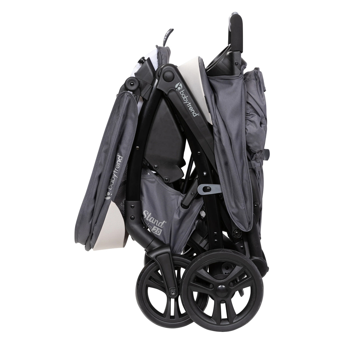 Baby Trend Sit N' Stand Double Stroller 2.0 DLX with 5 Point Harness, Magnolia (For Parts)