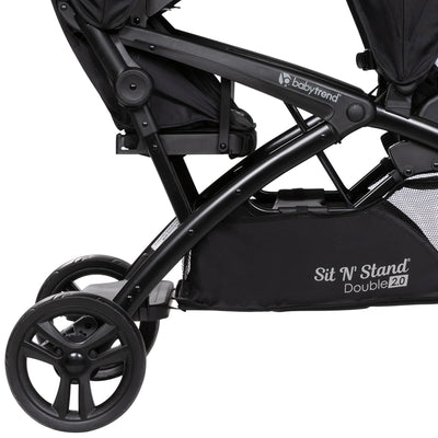 Baby Trend Sit N' Stand Double Stroller 2.0 DLX,  Modern Khaki (Open Box)
