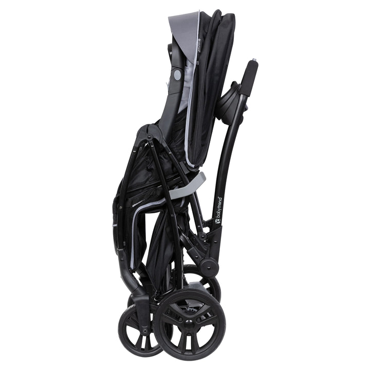 Sit N' Stand 5 in 1 Shopper Stroller w/ Canopy and Basket, Stormy (Open Box)