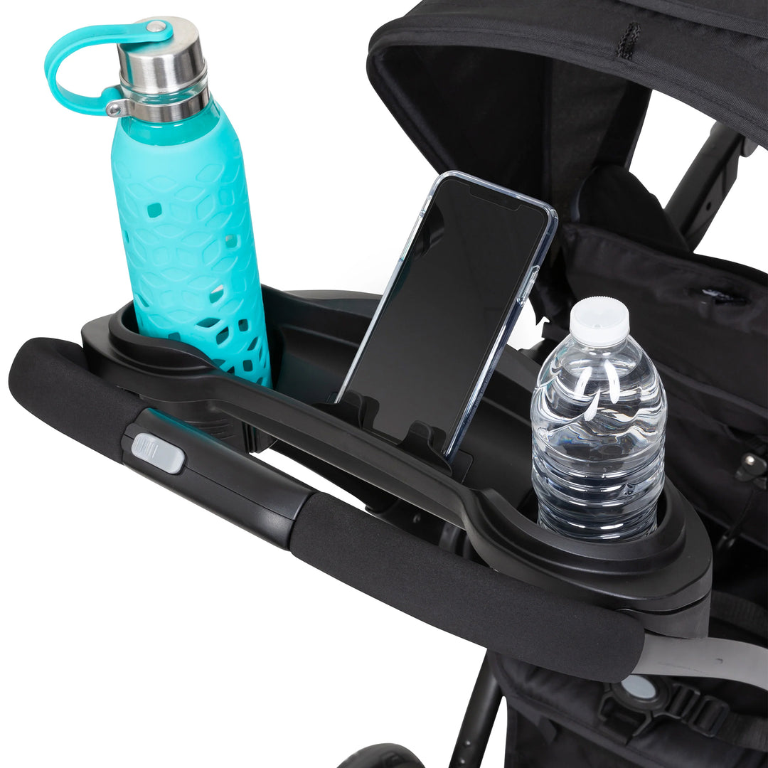 Baby Trend Sit N' Stand 5 in 1 Shopper Stroller w/Canopy & Basket, Modern Khaki - VMInnovations