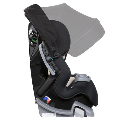 Baby Trend Cover Me 4 in 1 Convertible Car Seat with Adjustable Canopy, Black - VMInnovations