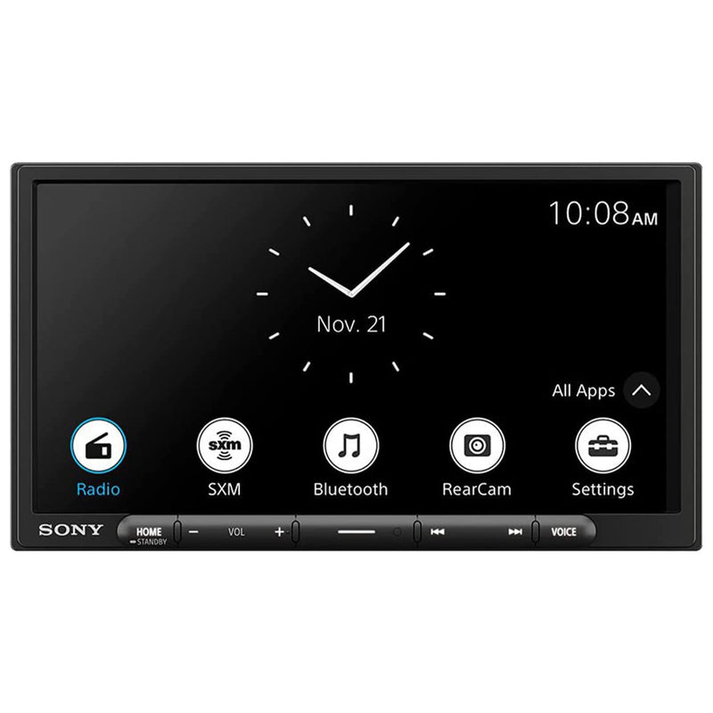 Sony XAVAX6000 Car Audio 6.95 Inch Media Receiver with CarPlay and Android Auto