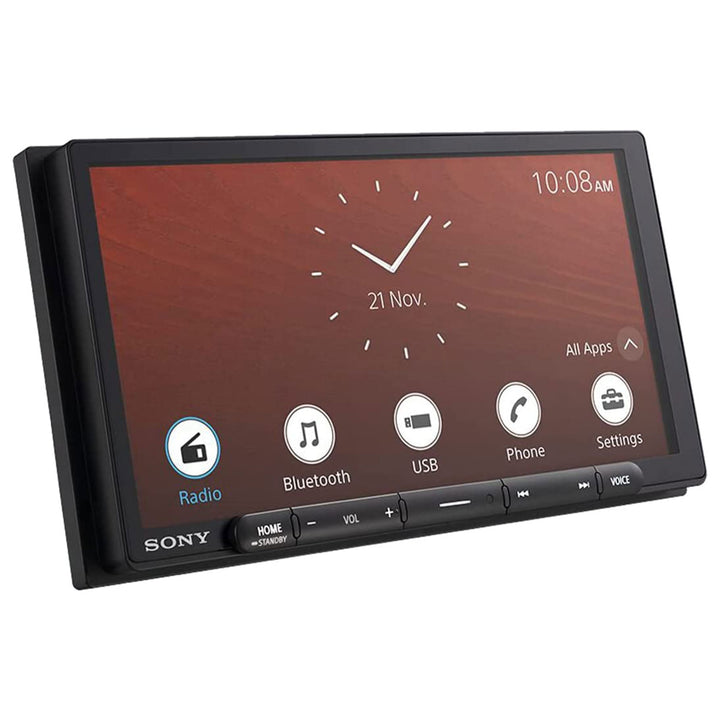 Sony Car Audio 6.95 Inch Media Receiver with CarPlay and Android Auto (Open Box) - VMInnovations