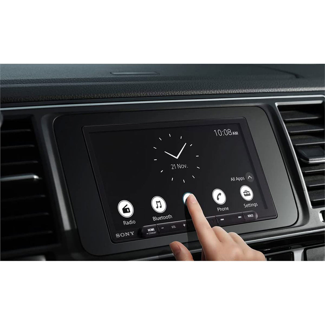 Sony Car Audio 6.95 Inch Media Receiver with CarPlay and Android Auto (Open Box) - VMInnovations