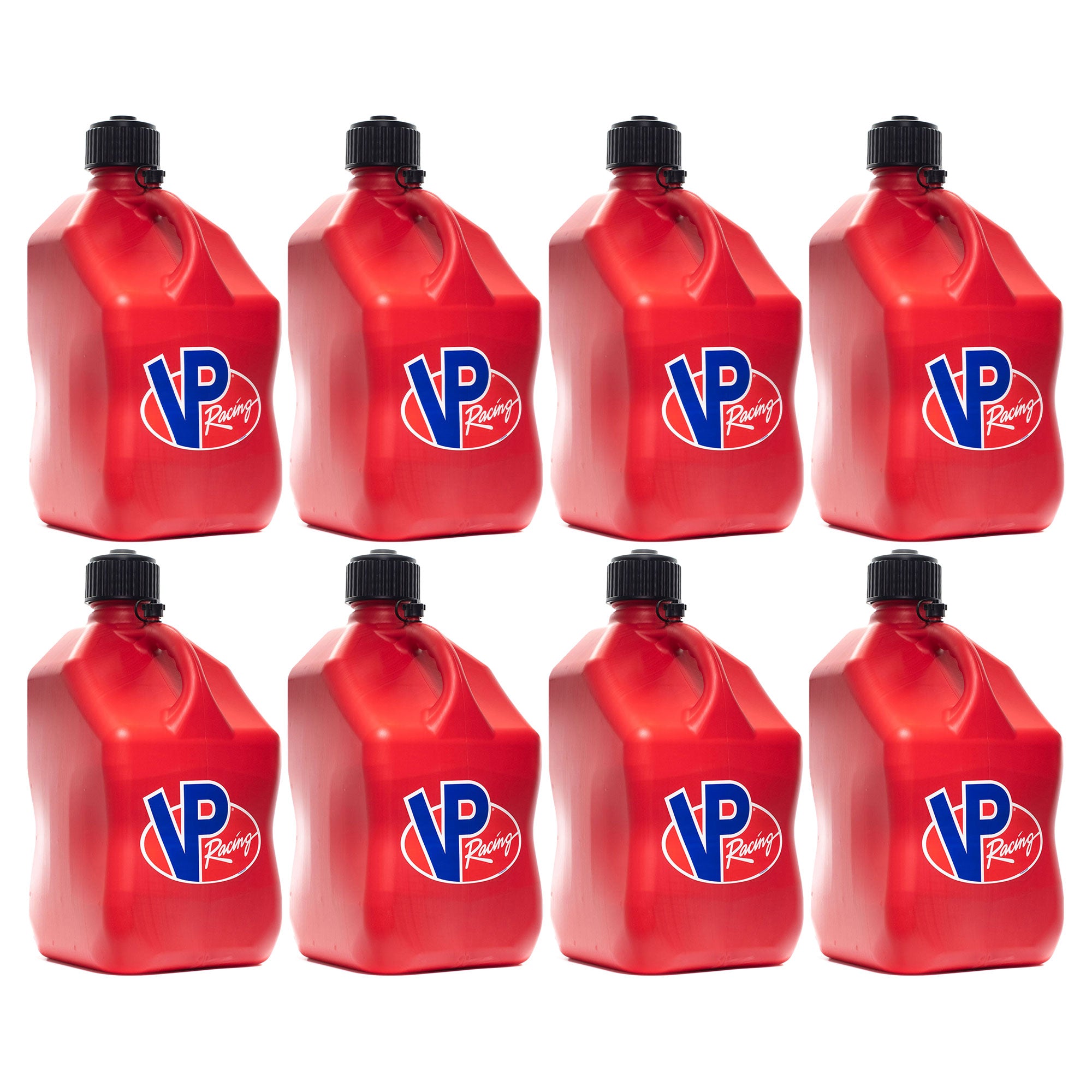 VP Racing 5.5 Gal Container Utility Container Jug, Red (8 Pk) - VMInnovations
