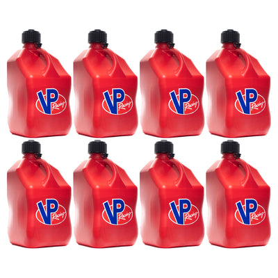 VP Racing 5.5 Gal Container Utility Container Jug, Red (8 Pk) - VMInnovations