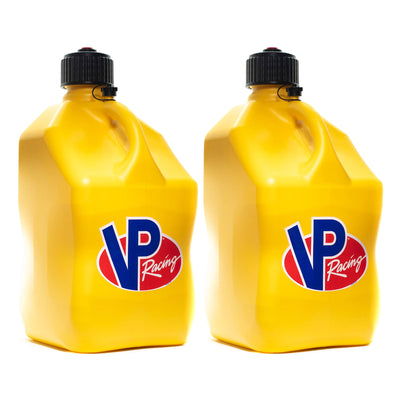 VP Racing 5.5 Gallon Container Utility Jug, Yellow (2 Pack) - VMInnovations