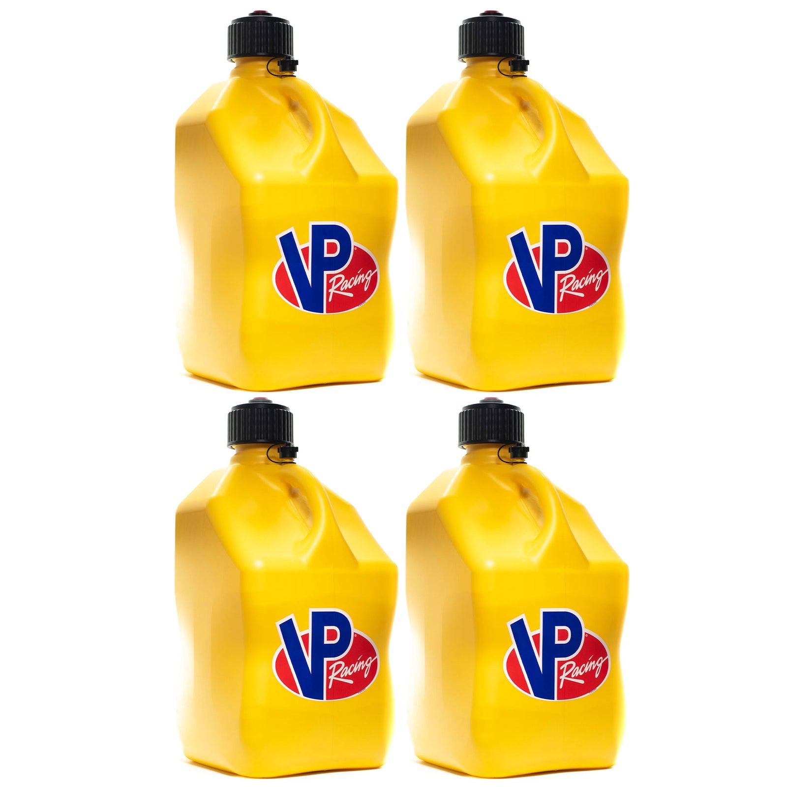 VP Racing 5.5 Gallon Container Utility Jug, Yellow (4 Pack) - VMInnovations