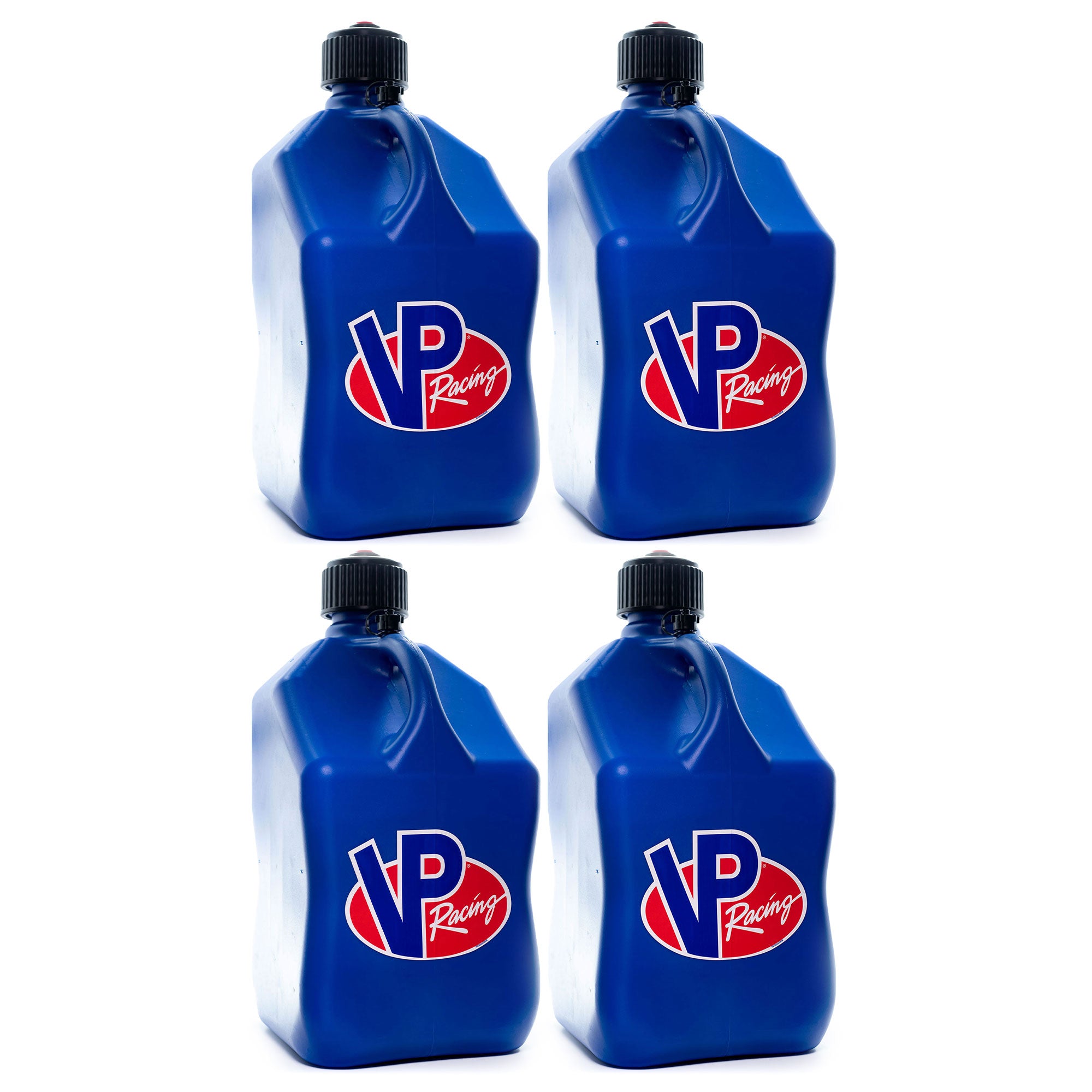 VP Racing 5.5 Gal Liquid Utility Container Jug, Blue (4 Pack) - VMInnovations