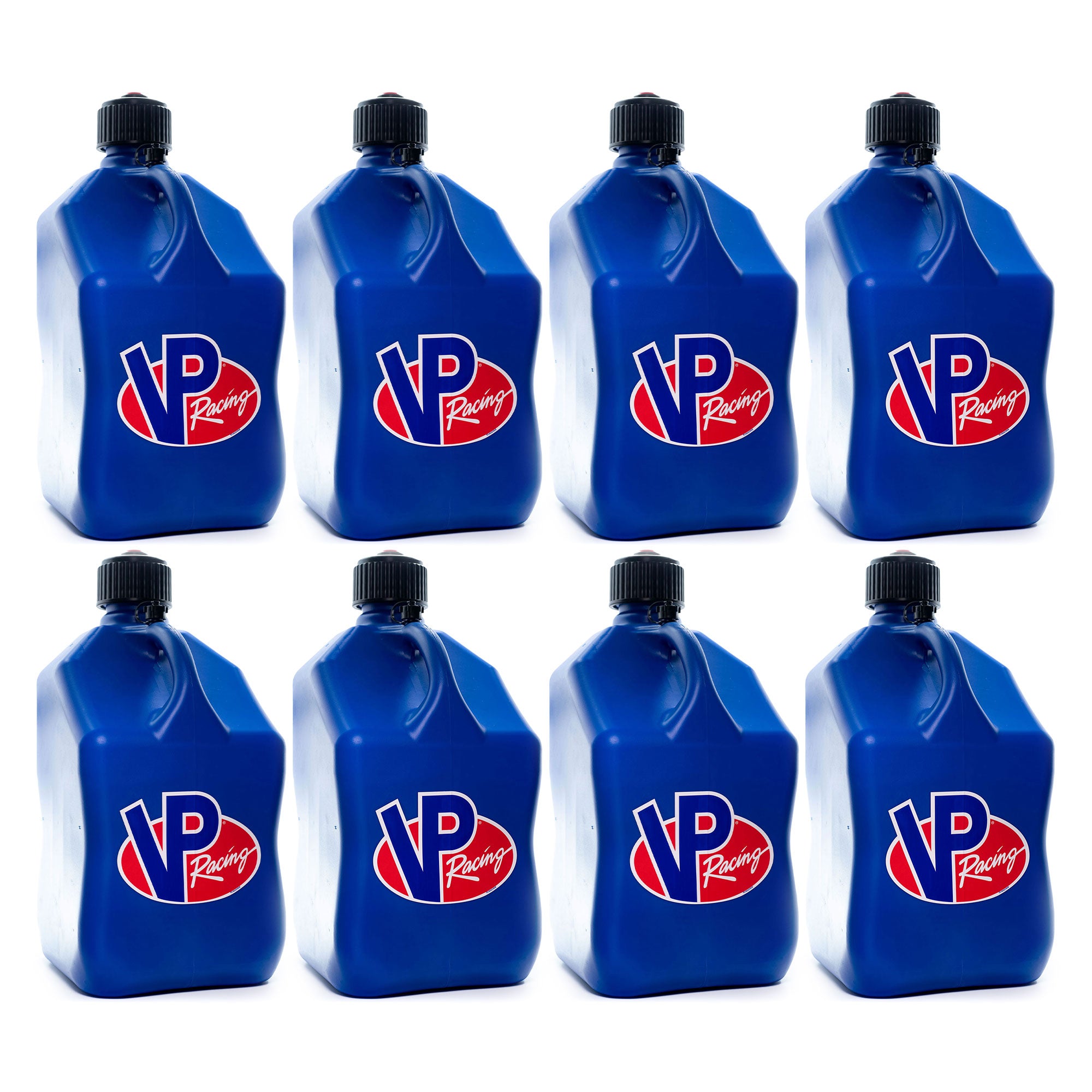 VP Racing 5.5 Gal Liquid Utility Container Jug, Blue (8 Pack) - VMInnovations