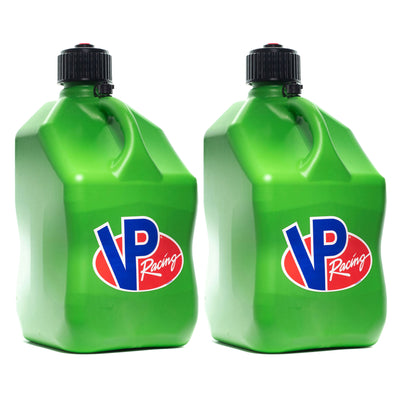 VP Racing 5.5 Gal Container Utility Jug, Green (2 Pack)