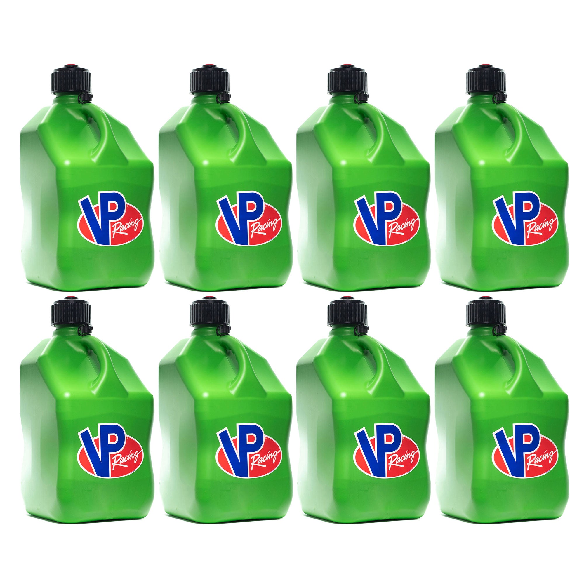 VP Racing 5.5 Gal Container Utility Jug, Green (8 Pack) - VMInnovations