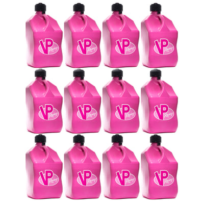 VP Racing 5.5 Gallon Liquid Utility Jug, Pink (12 Pack)