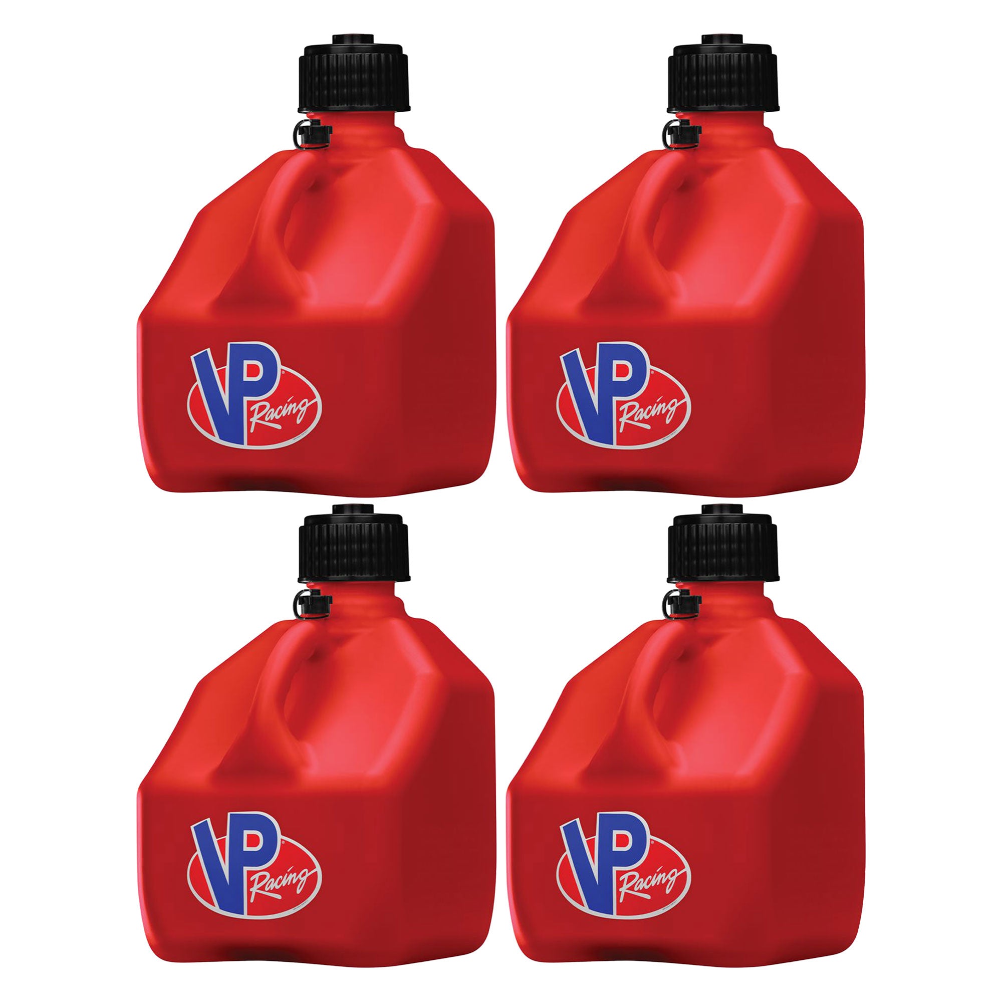 VP Racing 3 Gal Liquid Container Utility Jug, Red (4 Pack) - VMInnovations