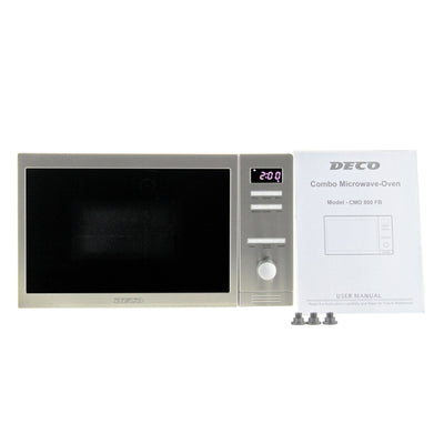 Equator 0.8 Cubic Ft Countertop Microwave and Oven Combo, Stainless Steel (Used) - VMInnovations