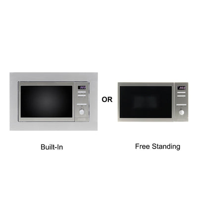 Equator 0.8 Cubic Ft Countertop Microwave and Oven Combo, Stainless Steel (Used) - VMInnovations