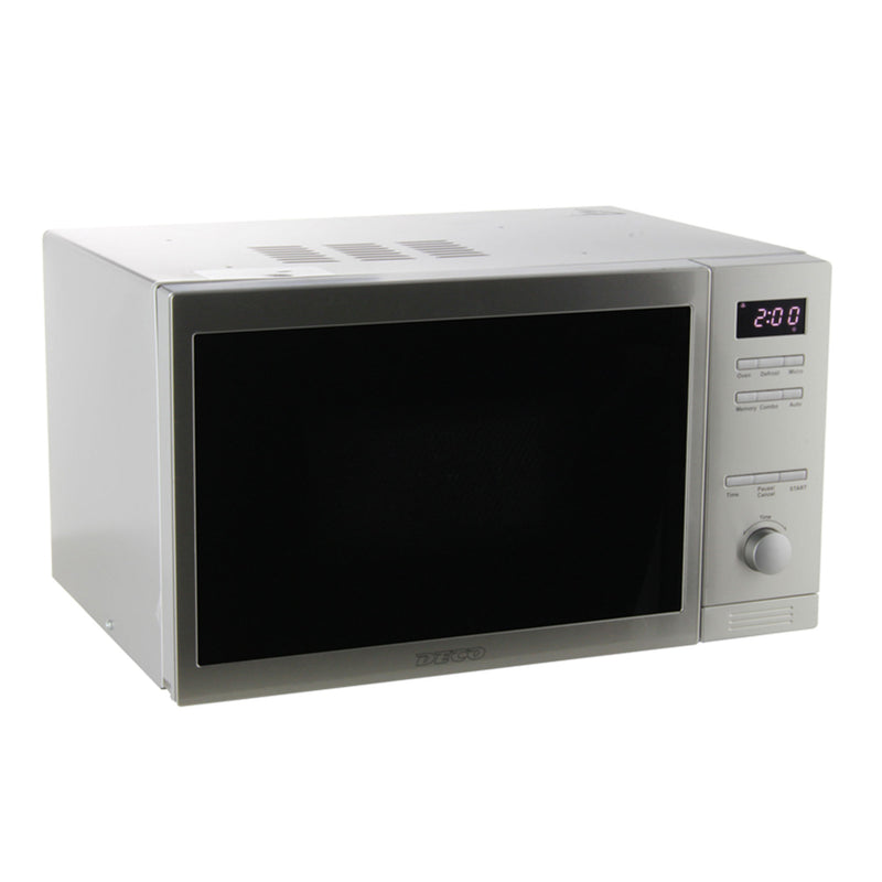 Equator 0.8 Cubic Ft Countertop Microwave and Oven Combo, Stainless Steel (Used)