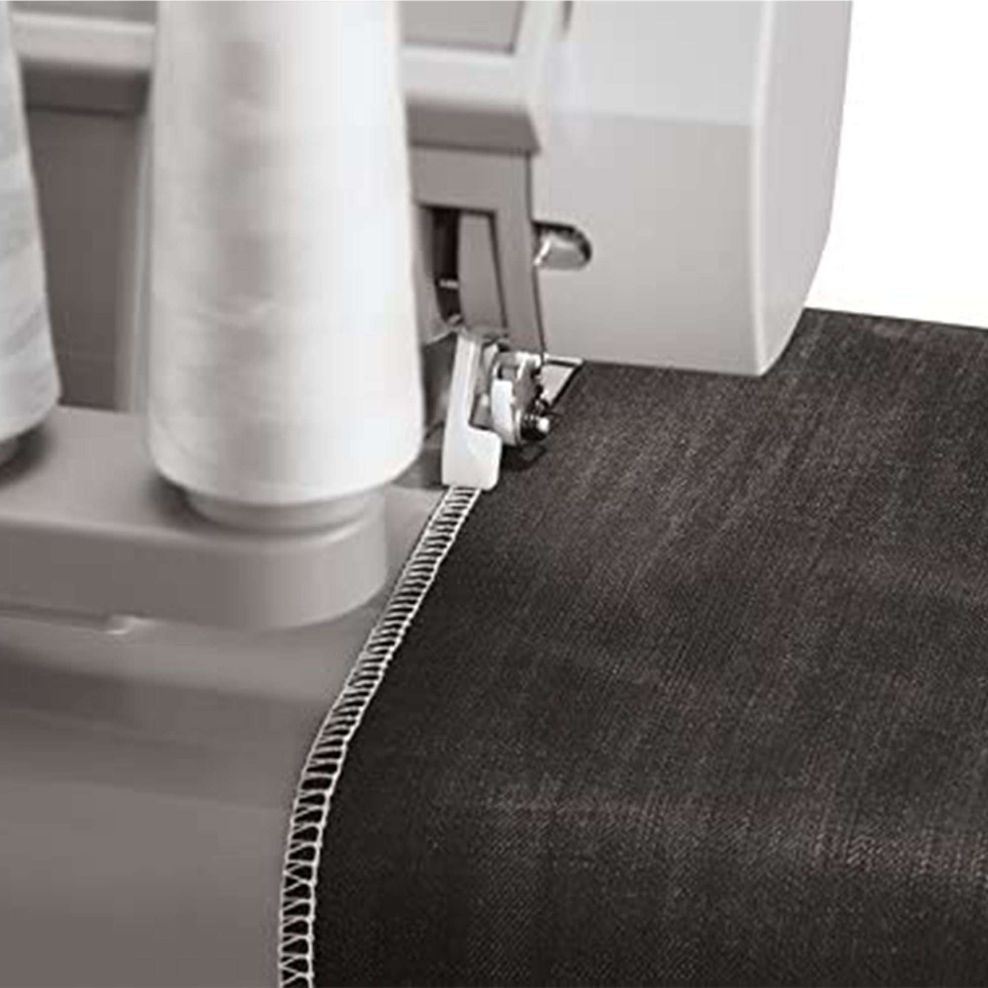 Singer 120V Heavy Duty 2 to 4 Thread Stitch Serger Sewing Machine, Gray (Used) - VMInnovations