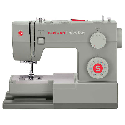 Heavy Duty Sewing Machine w/ 110 Applications and Accessories, Gray (Used)