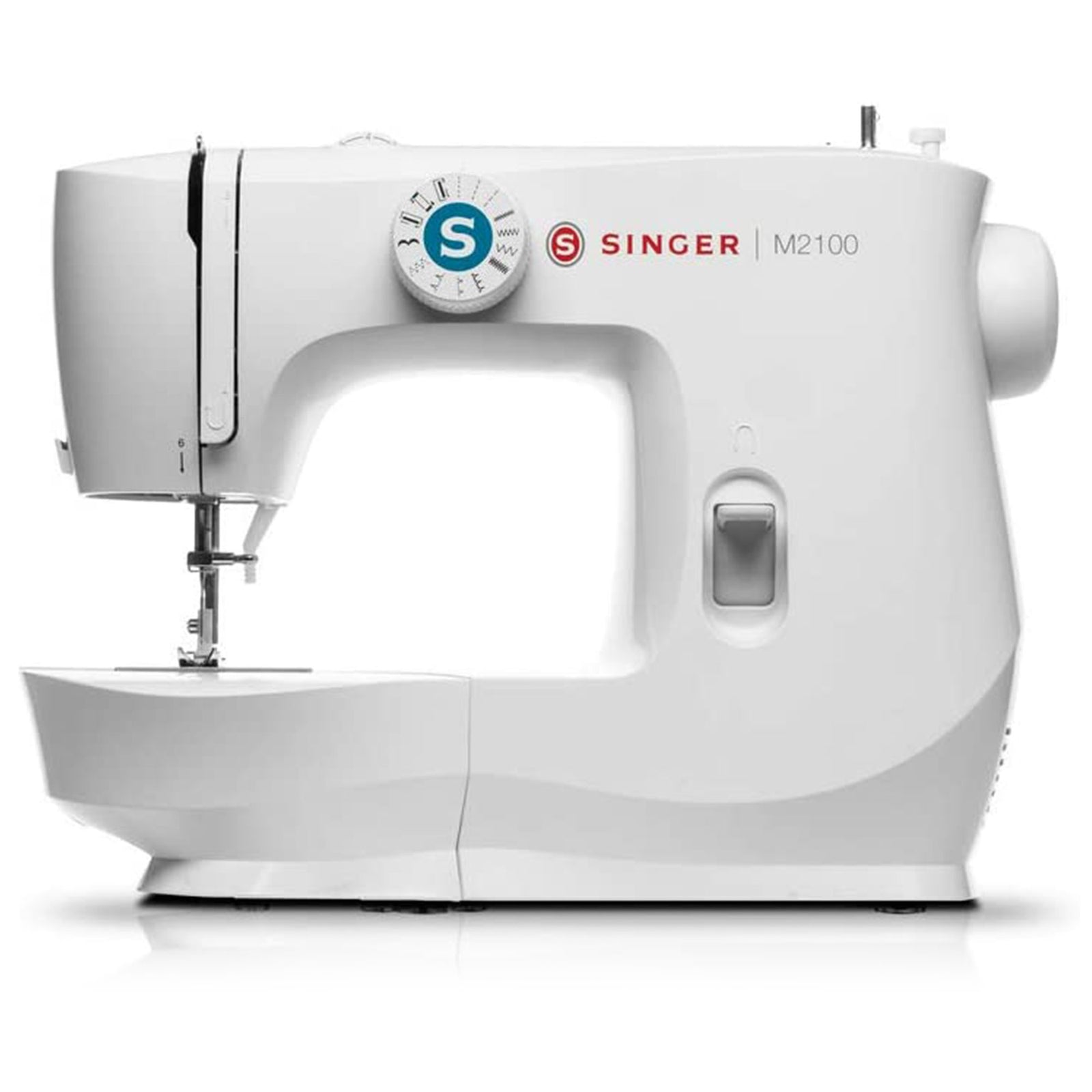 Singer Sewing Machine w/63 Stitch Applications and Accessories, White (Used) - VMInnovations