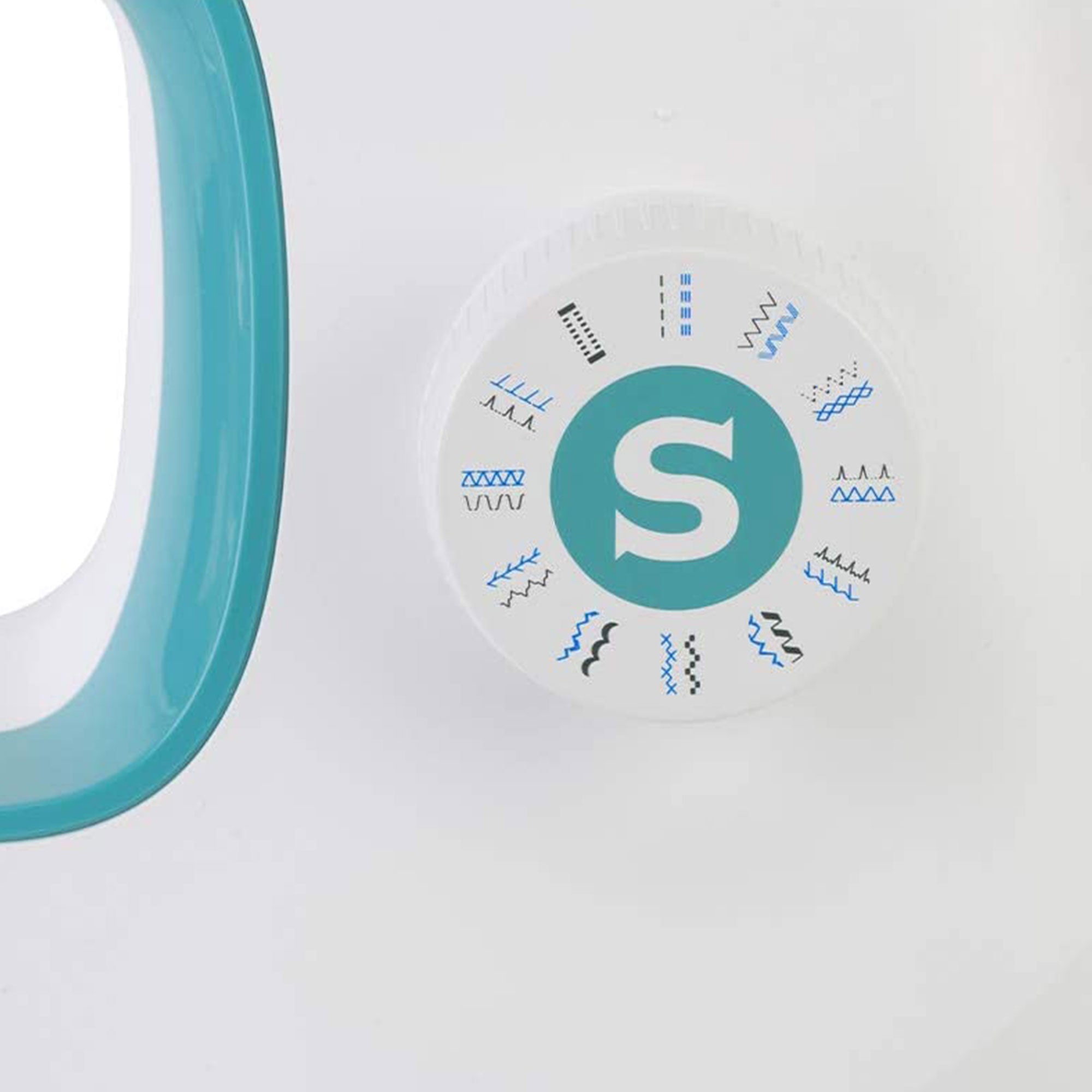 Sewing Machine with 97 Stitch Applications and Accessories, White (Used) - VMInnovations