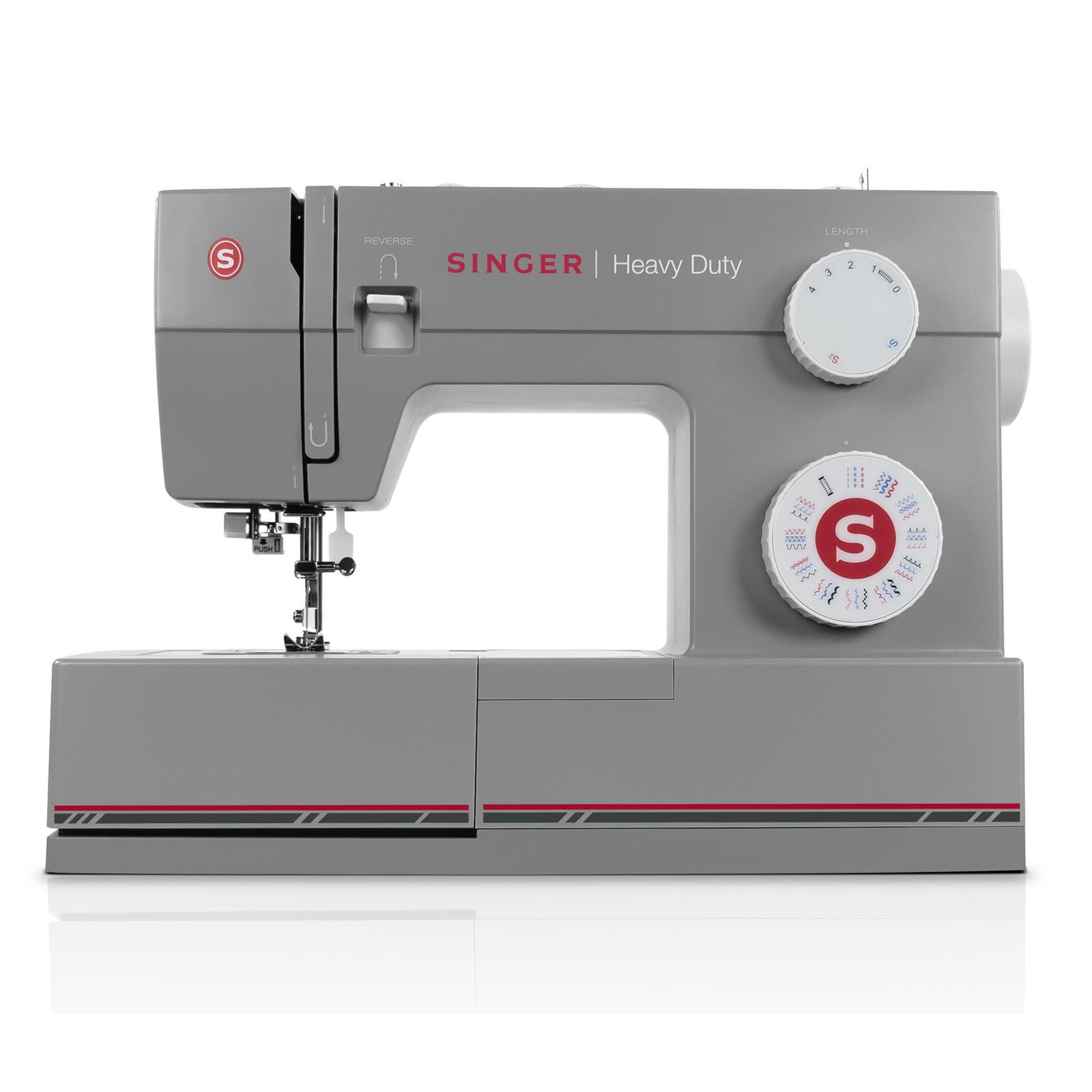 Sewing Machine with 110 Stitch Applications and Accessories, Gray (Open Box) - VMInnovations