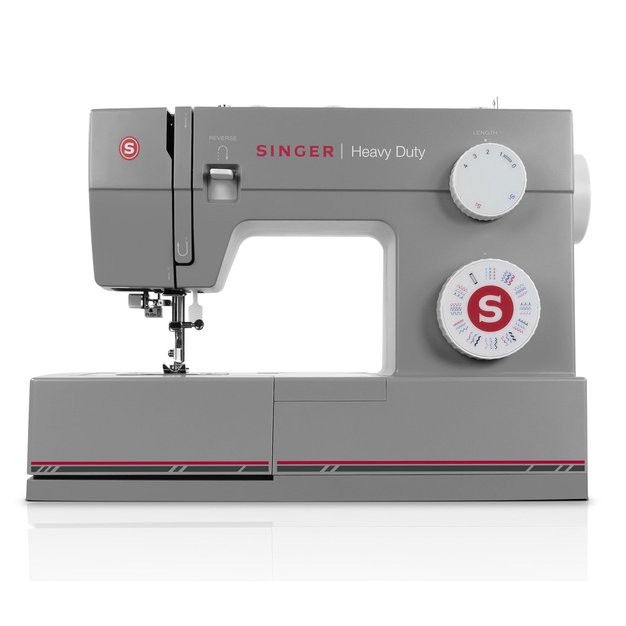 Sewing Machine with 110 Stitch Applications and Accessories, Gray (Open Box) - VMInnovations
